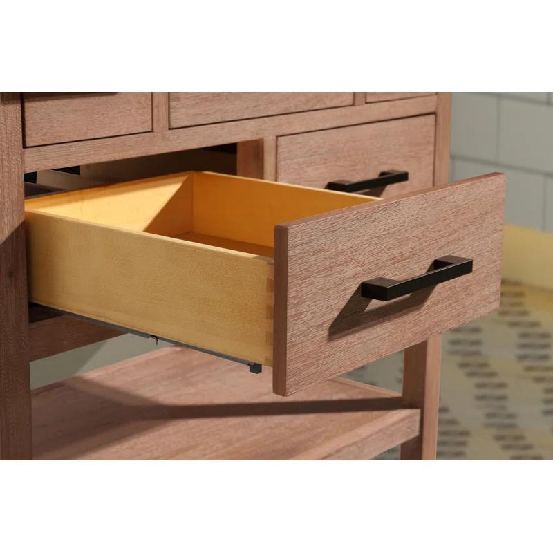Ari Kitchen & Bath Betty 36'' Single Bathroom Vanity with Quartz Top