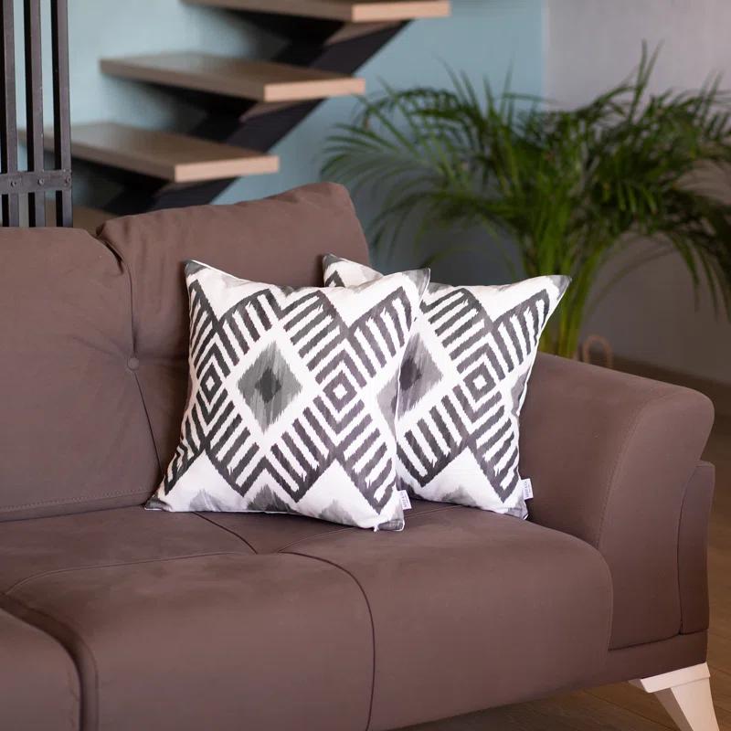 Apolena Ikat Reversible Pillow Cover (Set of 2)
