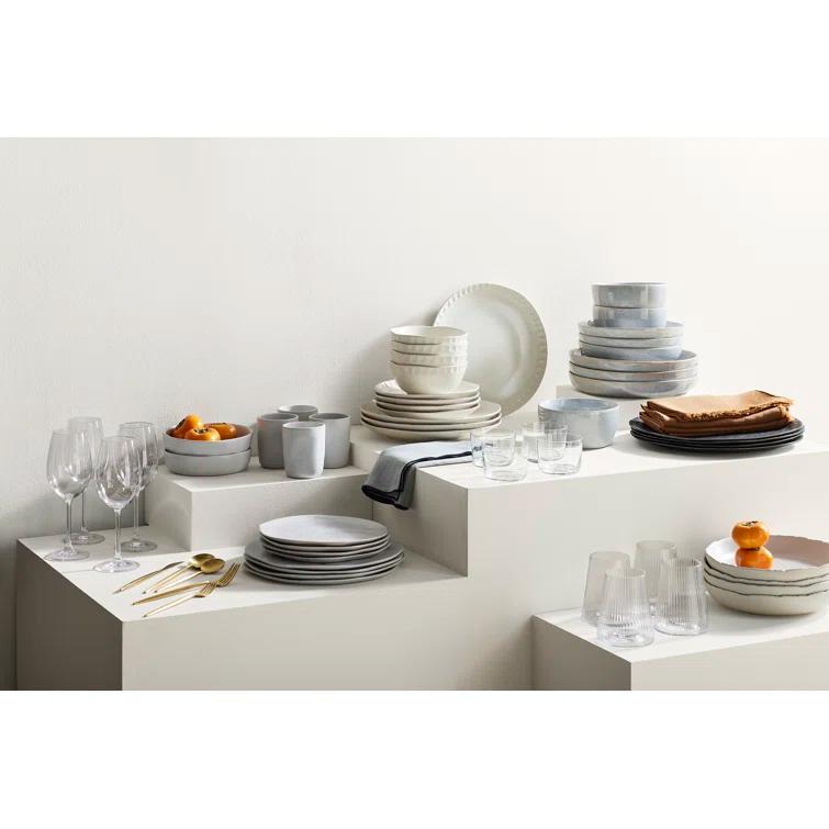 Stone by Mercer Project Hekonda 16-Piece Dinnerware Set Stoneware