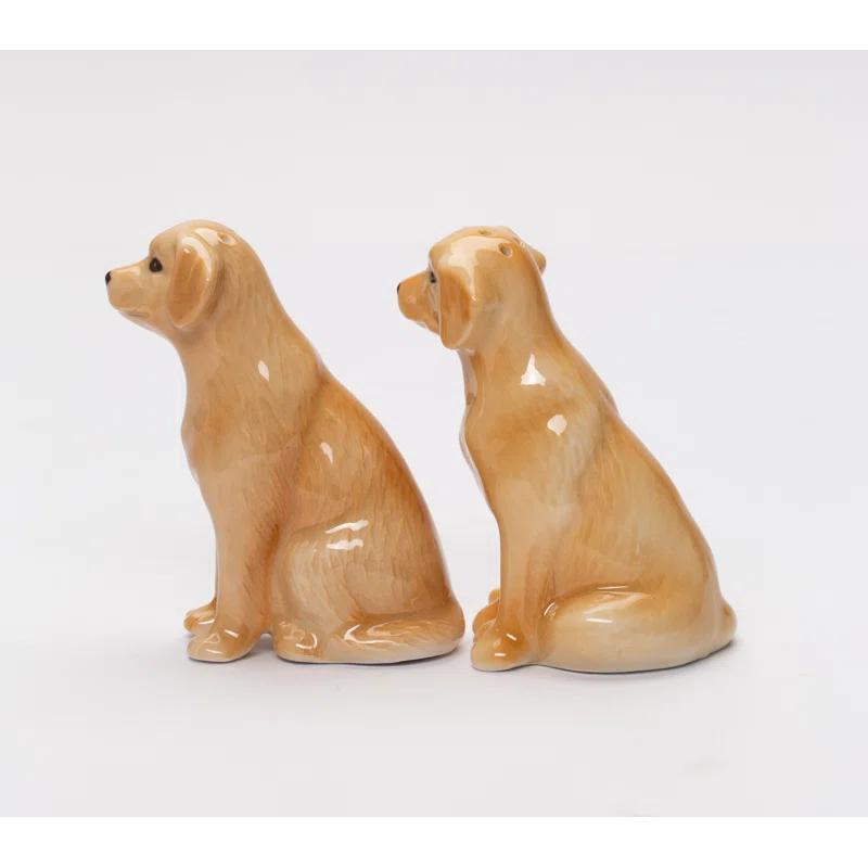 Cosmos Gifts Labrador Salt And Pepper Shaker Set