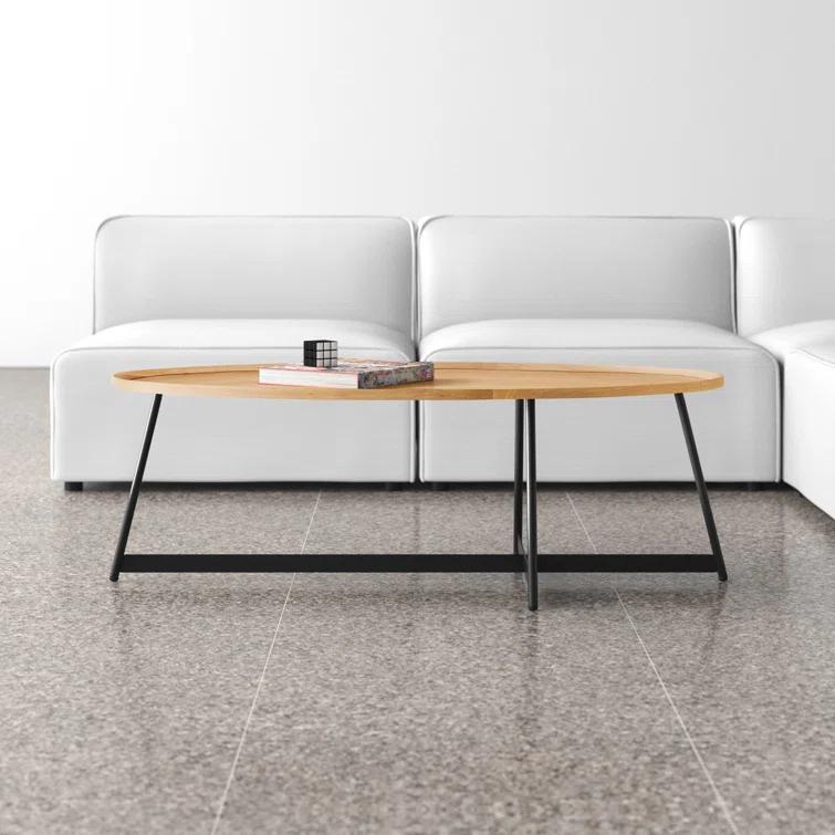 Gweneth Oval Coffee Table - Natural