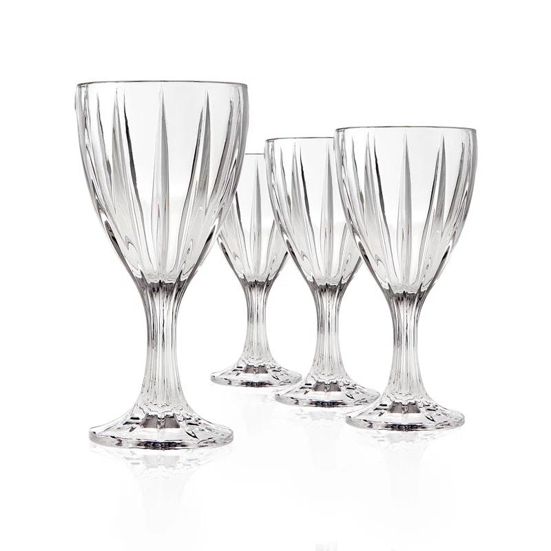 Godinger Silver Art Co Selena Goblet 10 oz (Set of 4)