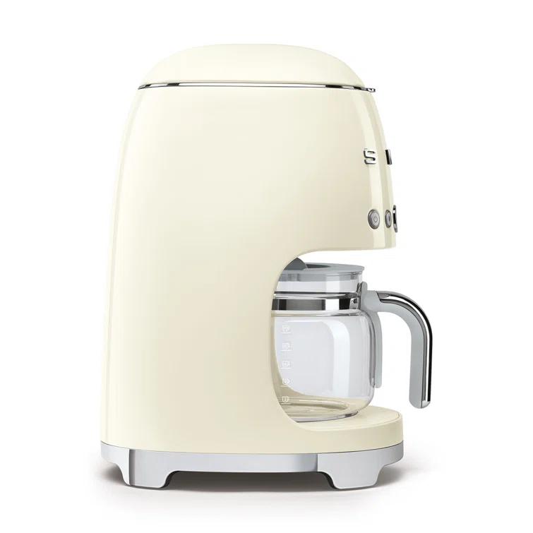 SMEG Cream Retro Drip Coffee Maker