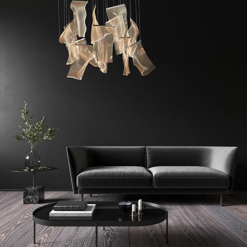 ET2 Rinkle 13 - Light Dimmable LED Geometric Chandelier
