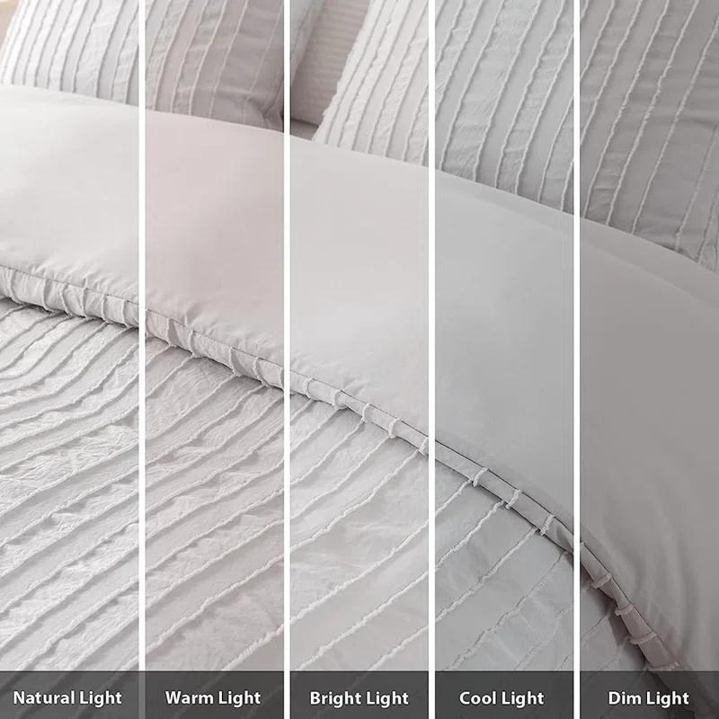 Nayoroom SJT-CRTW Bohemian Twill Striped Duvet Cover Set