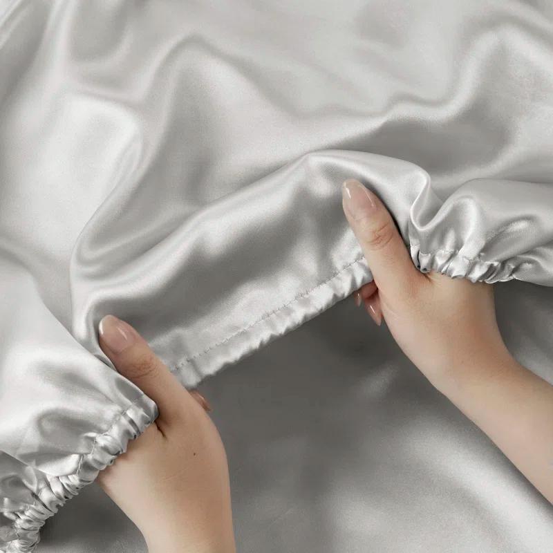 Madison Park Essentials Satin Luxury Sheet Set