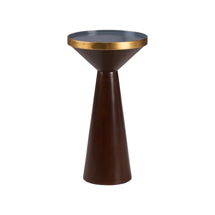 Chelsea House New York Glass Top End Table