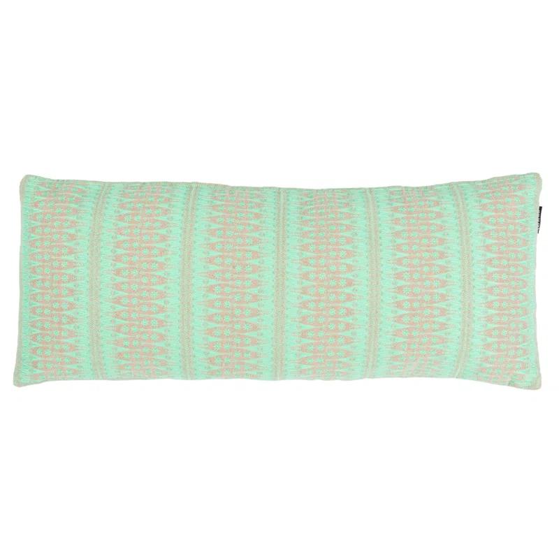 Safavieh Priya Embroidered Linen Reversible Throw Pillow