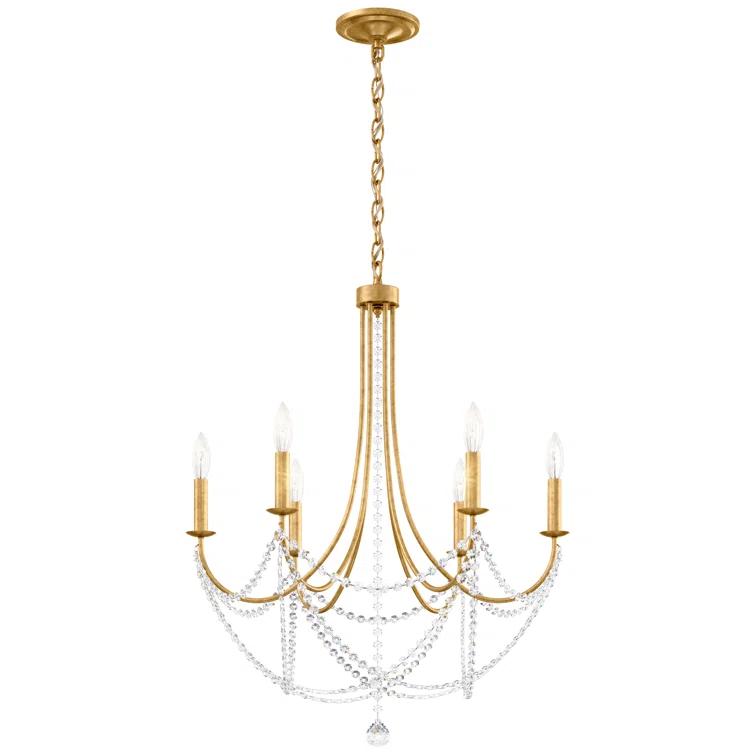 Schonbek Verdana 6 - Light Dimmable Empire Chandelier
