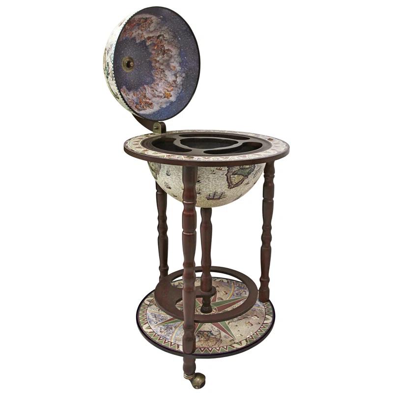 Design Toscano Crema Durata Replica Globe Bar