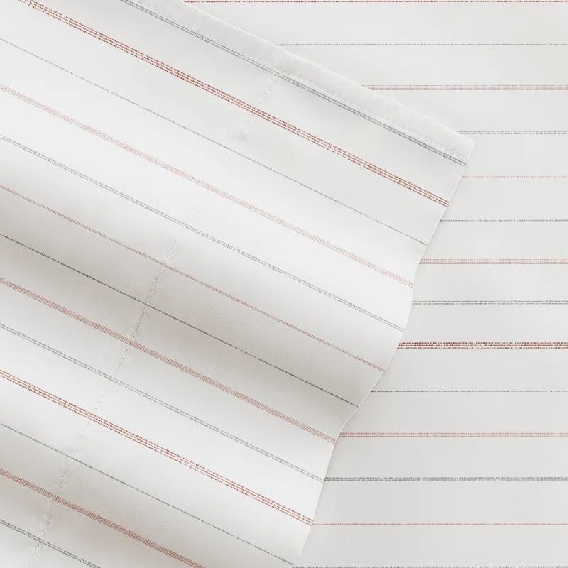 4 Piece Sheet Set Patterned Microfiber Ultra Soft Bedding