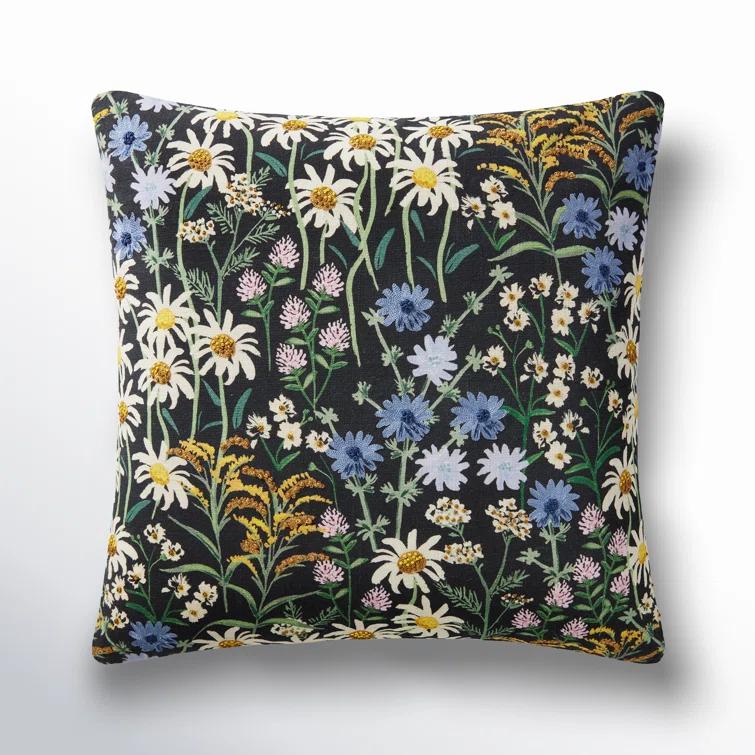 Rifle Paper Co. x Loloi Wildflowers 22" x 22" Pillow