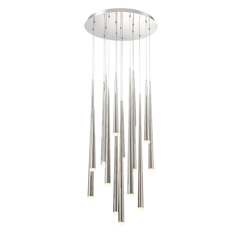 Modern Forms Cascade 15 - Light Dimmable LED Tiered Chandelier