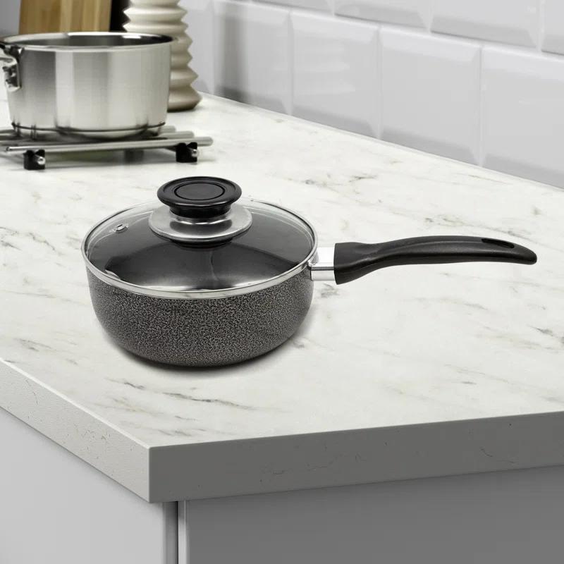 Brentwood Non-Stick Aluminum Saucepan