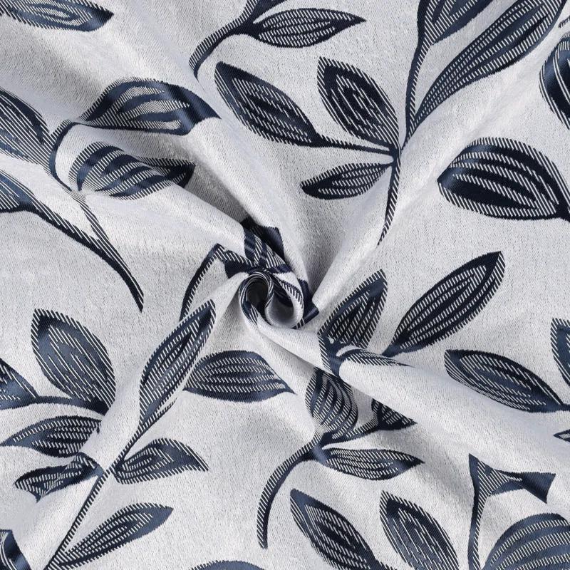 Modern Bohemian Leaves Polyester Machine Washable Room Darkening Blackout Curtains by Superior (Set of 2)