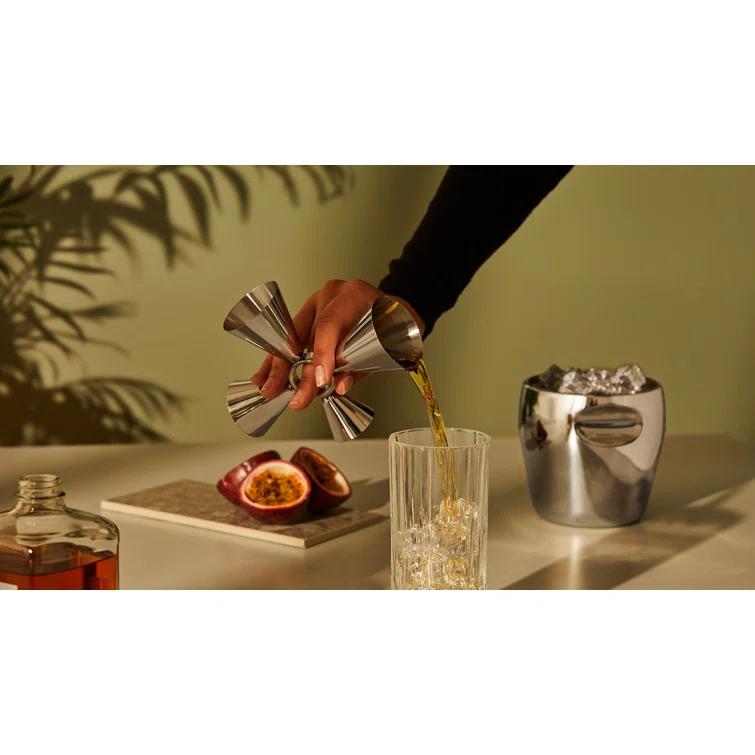 Alessi The Tending Box "Quadri Combo Jigger"