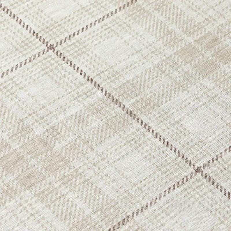 Machine Washable Indoor/Outdoor Chayden ACN993 Ivory 5' x 7'6" Rug