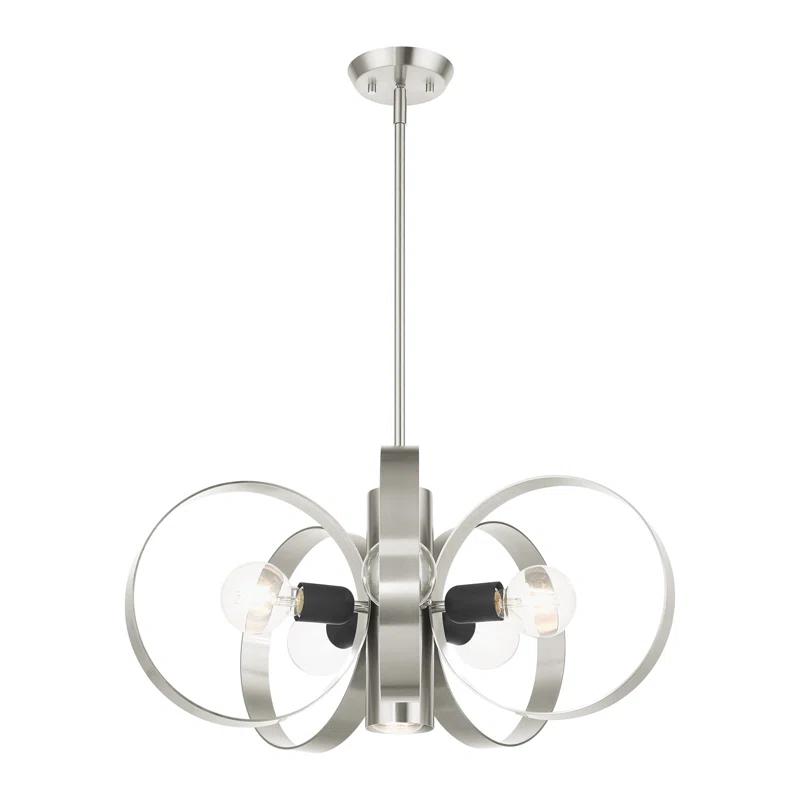 Babara 6 - Light Dimmable Geometric Chandelier