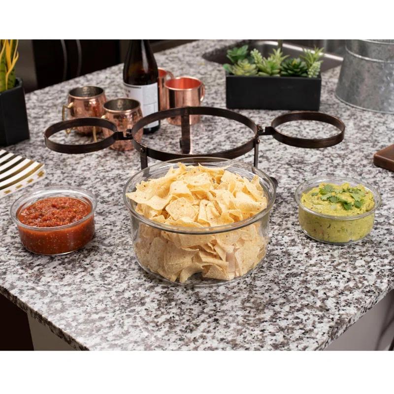 BirdRock Home BirdRock Home Glass Serving Bowl