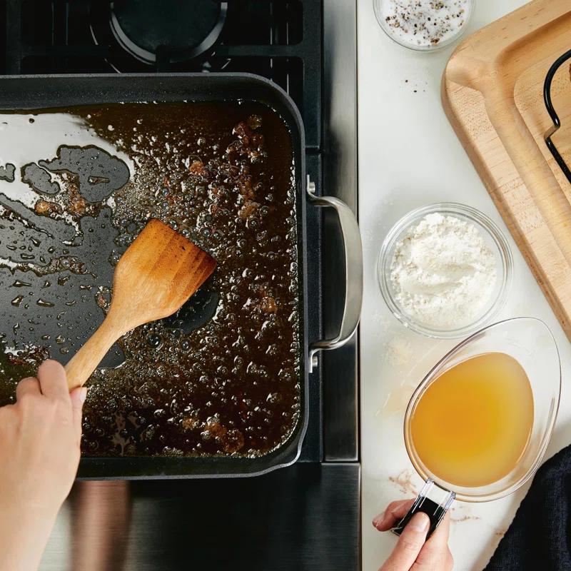 KitchenAid Hard-Anodized Aluminum Non-Stick Roasting Pan with Rack