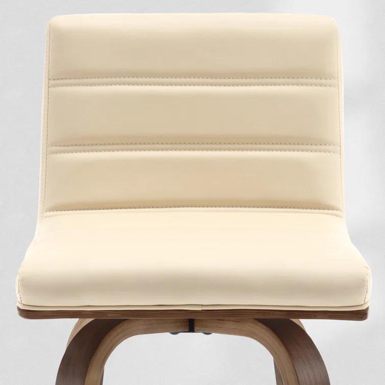 Corrigan Studio® Upholstered Swivel Stool (Set of 2)