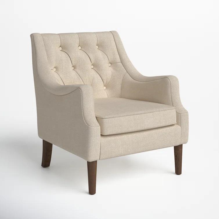 Anatonia 29.25" Wide Tufted Wingback Chair