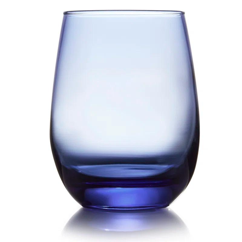 Classic Libbey All-Purpose Stemless Wine Glasses