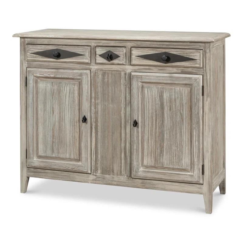 Sarreid Ltd Bungalow 54'' Solid Wood Sideboard