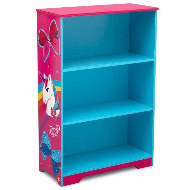 Delta Children Rainbow Unicorn Deluxe 37.5" Bookcase