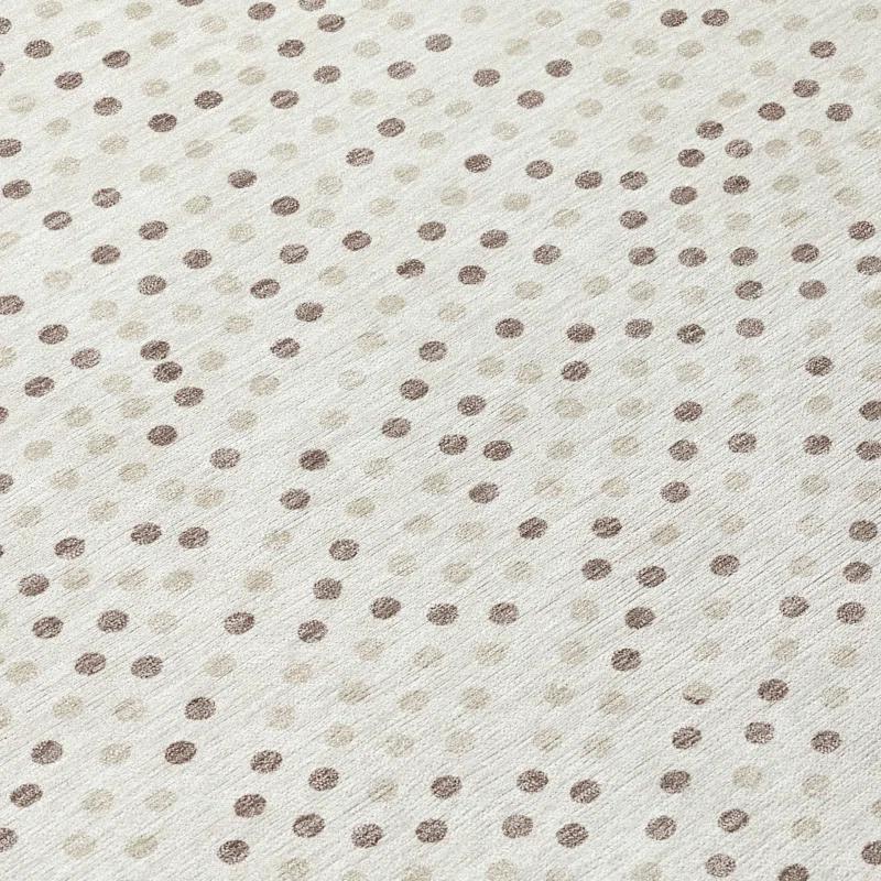 Machine Washable Indoor/Outdoor Chayden ACN1021 Ivory 8' x 8' Round Rug