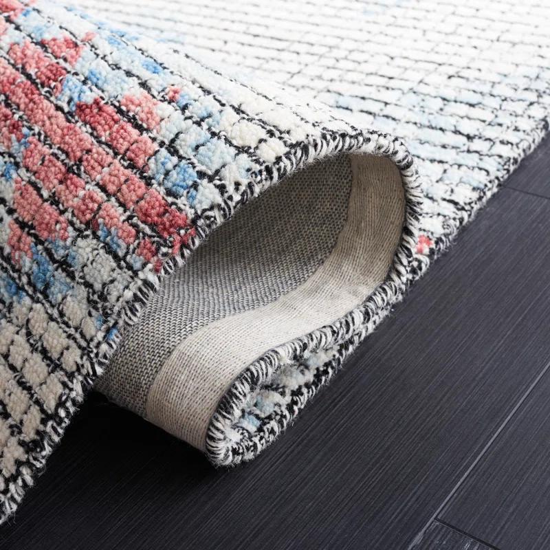 Foundry Select Abstract Hand Tufted Geometric Indoor/Outdoor Rug