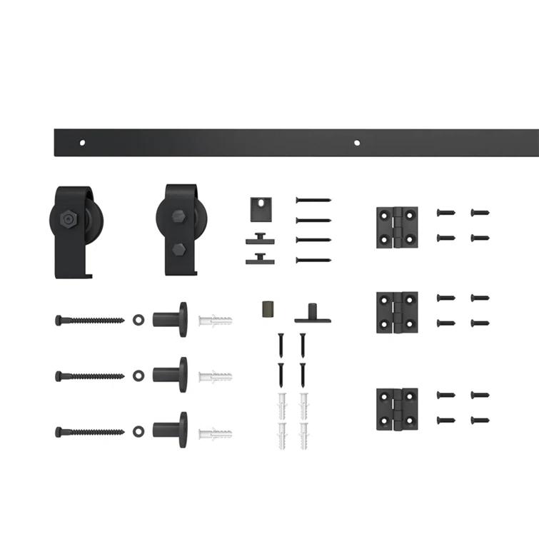 Calhome 80'' Solid Wood Unfinished Bi-Fold Door