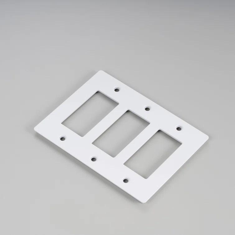 Buster + Punch Buildings & Architecture 3 - Gang Blank Standard Combination Wall Plate
