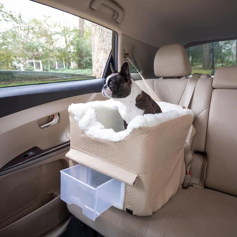 Snoozer Pet Products Snoozer Lookout II Dog Car Seat Indoor/Outdoor Fabric