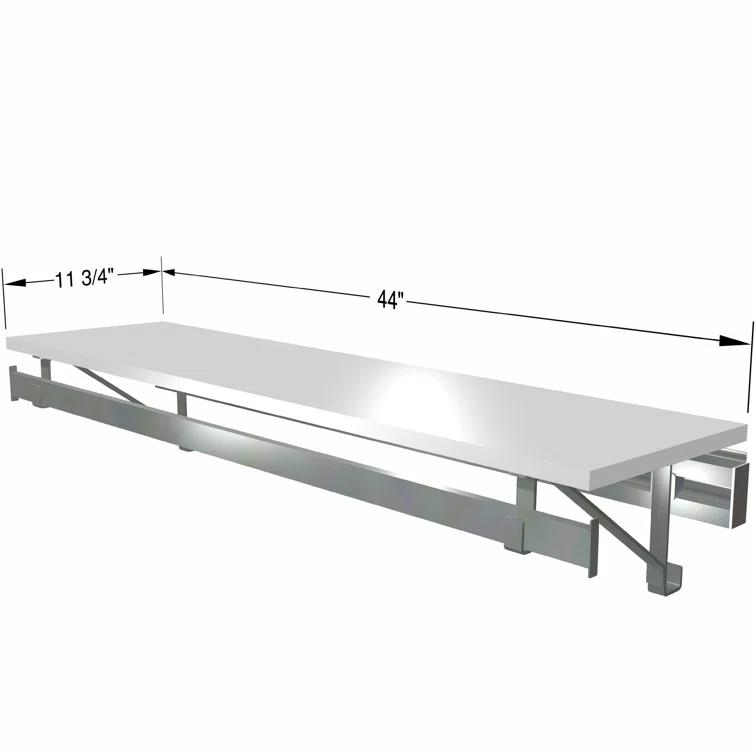 Arrange a Space Single Shelf-Hang Closet System