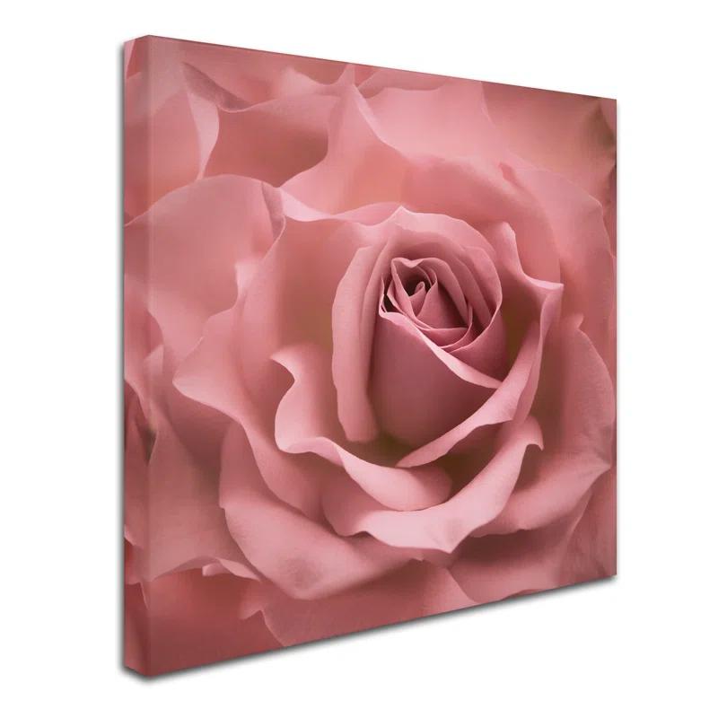 House of Hampton® " Misty Rose Pink Rose " by Cora Niele