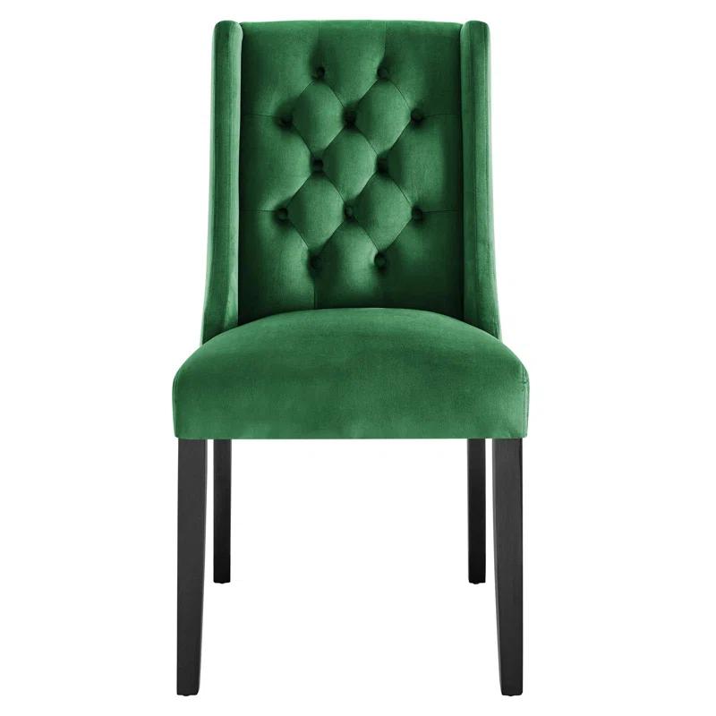Modway Modway Baronet Performance Velvet Dining Chairs - Set of 2