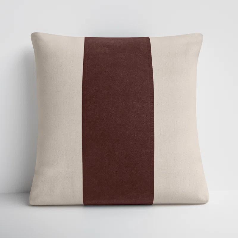 Kat Striped Cotton Throw Pillow
