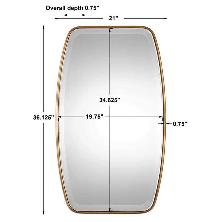 Rylie Metal Flat Mirror