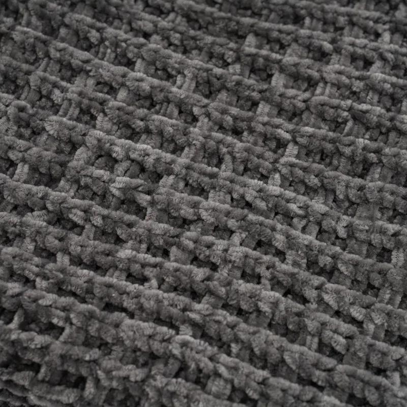 EverGrace Amor Waffle Knitted Throw Blanket