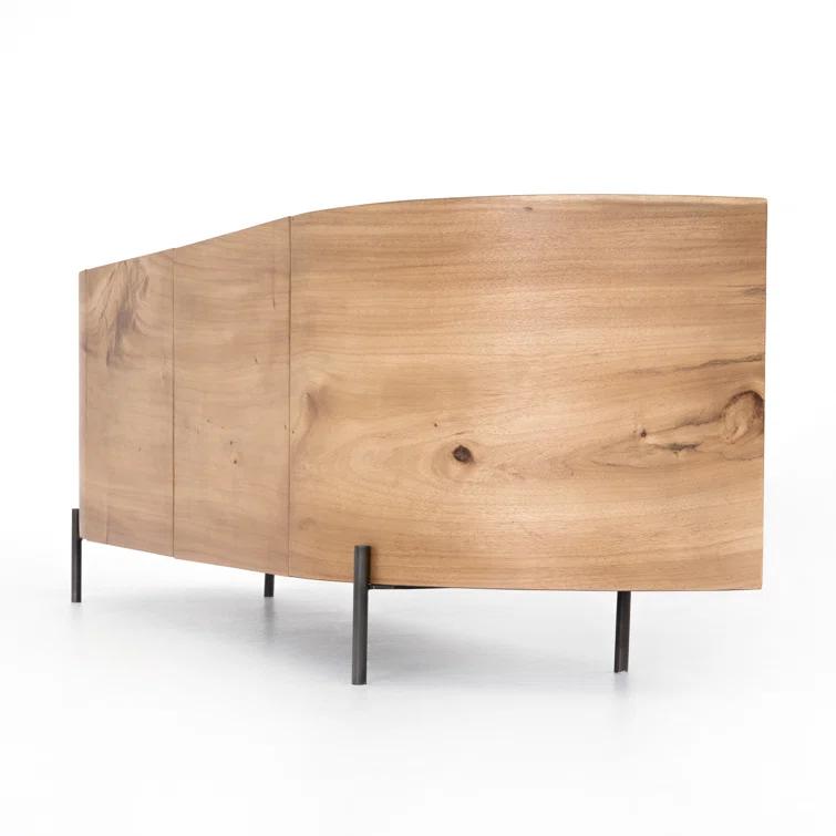 Luke 77" Storage Media Console