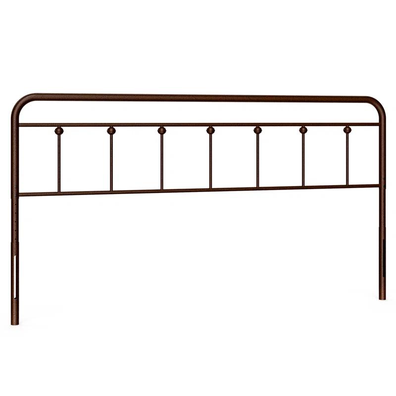 August Grove® August Grove® Metal Headboard - Adjustable Height - Farmhouse Victorian Style
