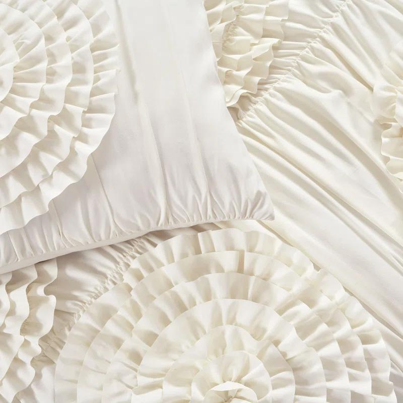 Lush Decor Serena Microfiber Traditional Comforter Set