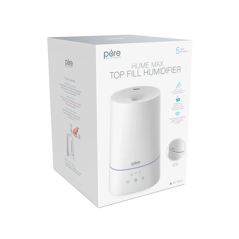 Pure Enrichment Pure Enrichment Hume 3.7 Gallons Cool Mist Ultrasonic Tabletop Humidifier for 300 Cubic Feet