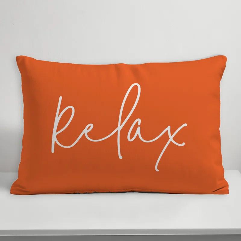 Designs Direct Creative Group Textual Indoor/Outdoor Throw Pillow