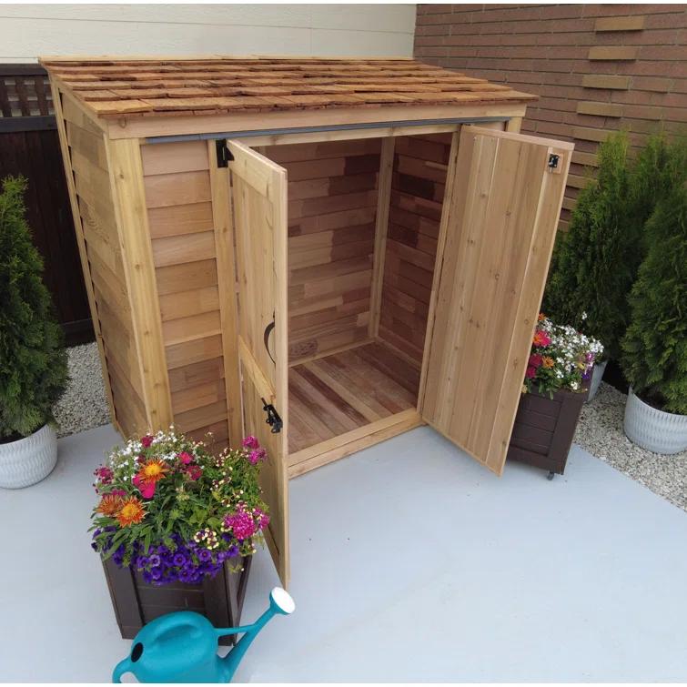 Outdoor Living Today Grand Garden Chalet Shed 6X3 With Cedar Roof