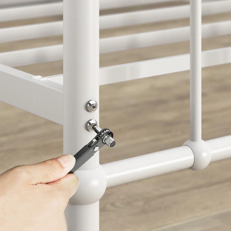 Zinus Florence 42" Modern Farmhouse Metal Platform Bed