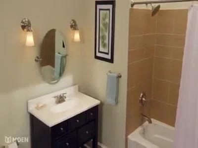 Moen Retreat Wall Mounted Pivoting Toilet Paper Holder DN8308BN