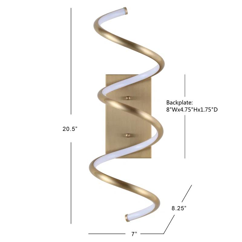 Orren Ellis Senduk Dimmable LED Bath Sconce