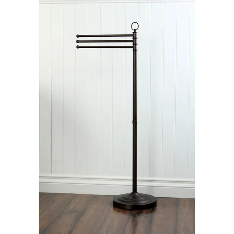 Kingston Brass CC2025 Kingston Brass Vintage Freestanding Triple Towel Rack